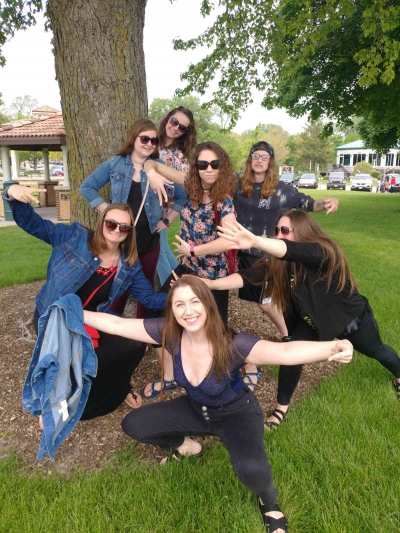 Fotografie de echipă din Vânătoarea de Comori din Lake Geneva